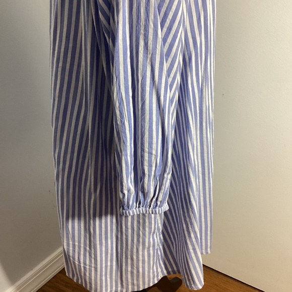 H&M WOMAN SIZE XL RELAXED FIT MINI DRESS TUNIC LONG BALOON SLEEVES - Picture 6 of 12